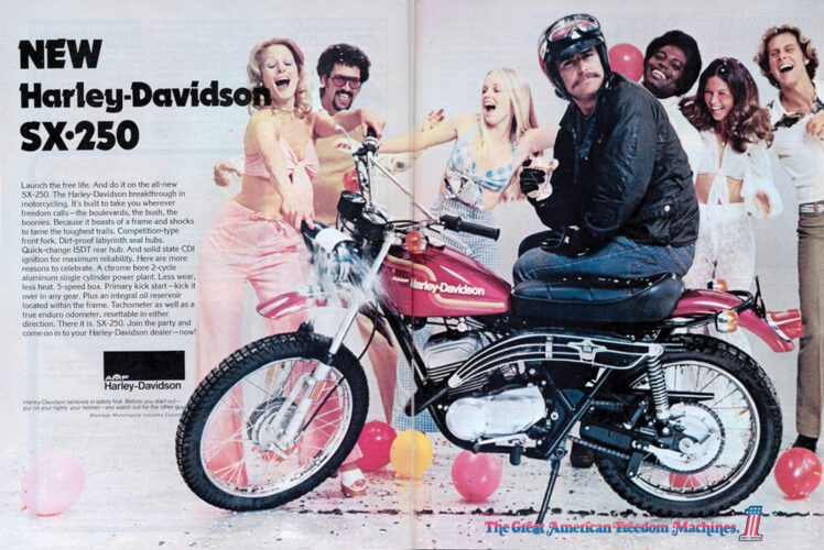 Playing in the Dirt: 1974-1978 Harley-Davidson SX250
